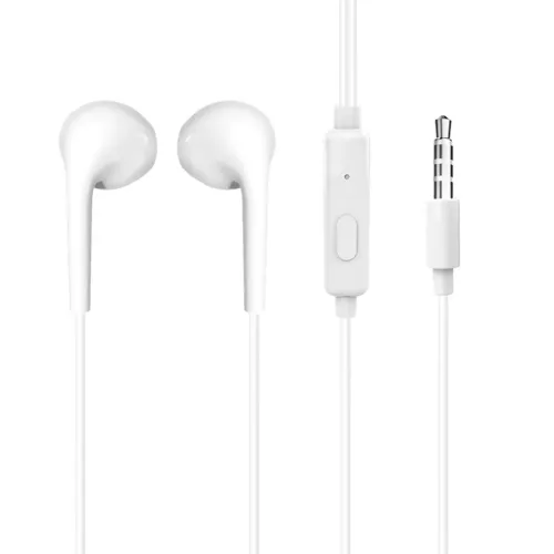 Dudao X10S vezetékes fülhallgató 3,5 mm mini jack 1,15 m - fehér