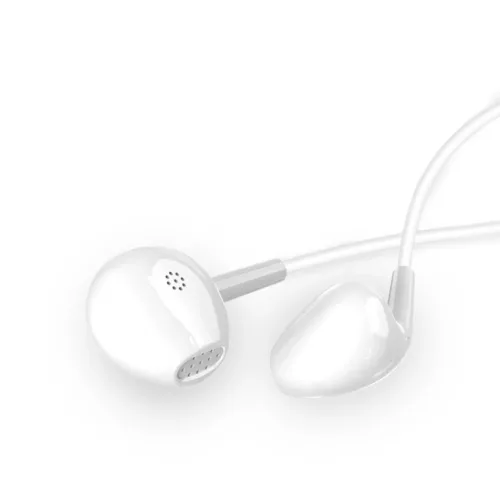 Dudao X10S vezetékes fülhallgató 3,5 mm mini jack 1,15 m - fehér