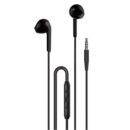 Dudao X3 Vezetékes USB-C In-Ear Fülhallgató - Fekete