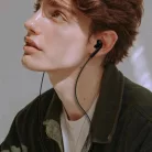 Dudao X3 Vezetékes USB-C In-Ear Fülhallgató - Fekete