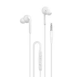 Dudao X3+ Vezetékes USB-C Fülhallgató - Fehér