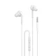 Dudao X3+ Vezetékes USB-C Fülhallgató - Fehér