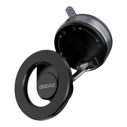Dudao F24X MagSafe Kompatibilis Autós Tartó Tapadókoronggal - Fekete