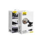 Dudao F12MAX+ autós tartó 15W vezeték nélküli töltővel, Magsafe kompatibilis - Fekete