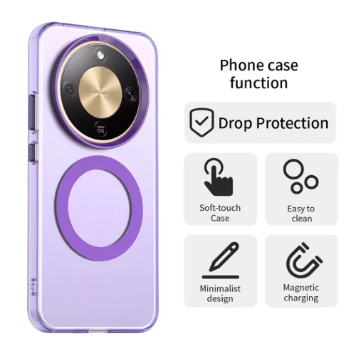 Honor Magic8 Lite Lila Techsuit CandyCase MagSafe tok