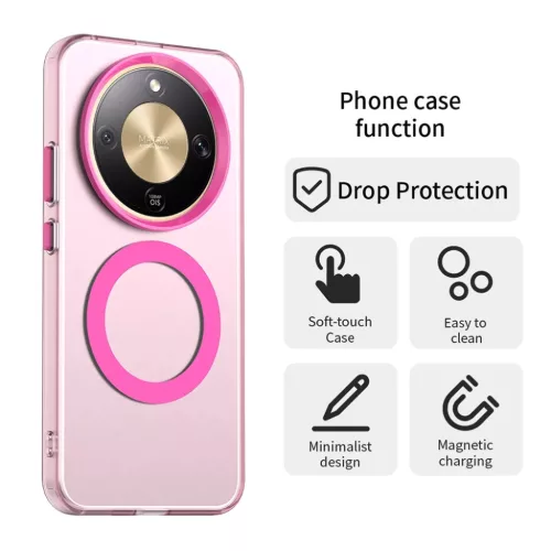 Honor Magic8 Lite Pink Techsuit - CandyCase MagSafe tok
