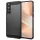 Samsung Galaxy A57 5G Carbon Silicone Techsuit - Fekete tok