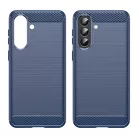Samsung Galaxy A57 5G Kék Techsuit Carbon szilikon tok