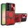 Samsung Galaxy A57 5G - Red Techsuit CamGuard Pro tok