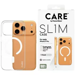   iPhone 17 Pro CARE by PanzerGlass SL1M MagSafe átlátszó tok