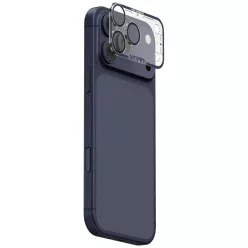   iPhone 17 Pro Max Camera Lens Glass Skinarma Magma Full Matte kék üvegfólia
