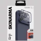 iPhone 17 Pro Max Camera Lens Glass Skinarma Magma Full Matte kék üvegfólia
