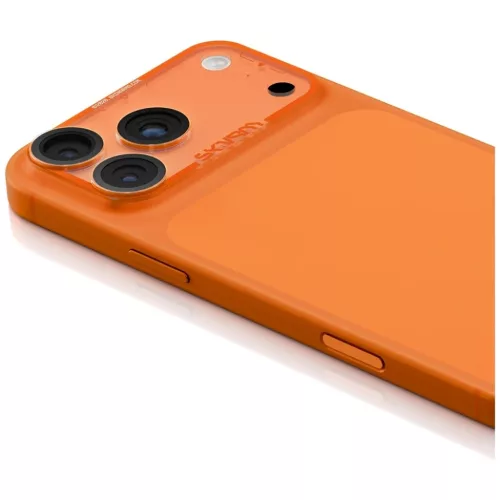 iPhone 17 Pro Kamera Lencse Üveg Skinarma Magma Teljes Matt narancs üvegfólia