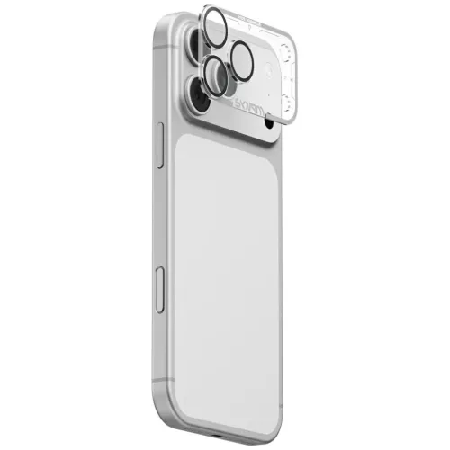 iPhone 17 Pro Camera Lens Glass Skinarma Magma Teljesen Matt szürke üvegfólia