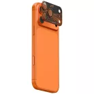 iPhone 17 Pro Camera Lens Glass Skinarma Sonix Full Aluminium narancs üvegfólia