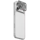 iPhone 17 Pro Camera Lens Glass Skinarma Sonix Full Aluminium ezüst üvegfólia
