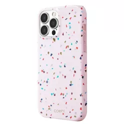 iPhone 13 Pro Max UNIQ Coehl Terrazzo tok blush pink