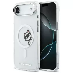   iPhone 17 Air Karl Lagerfeld IML Peekaboo MagSafe átlátszó tok