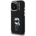 iPhone 16 Pro Karl Lagerfeld Szilikon Karl Sketch MagSafe fekete tok