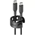 PanzerGlass Empower Racing 240W USB-C–USB-C kábel 1.2m fekete