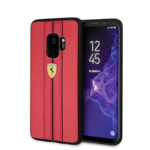 Samsung Galaxy S9 Ferrari Hardcase Urban piros tok