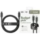 USB-C USB-kábel 60W PanzerGlass Empower Racing 2m fekete