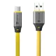 USB-A/USB-C 1m Sárga Tactical Fat Man 2.0 Kábel