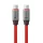 USB-C/USB-C 1m Piros Tactical Fat Man 2.0 Kábel