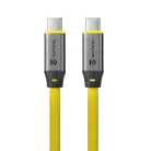 USB-C/USB-C 1m Sárga Tactical Fat Man 2.0 Kábel