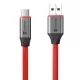 USB-A/USB-C 1m Piros Tactical Fat Man 2.0 Kábel