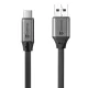 USB-A/USB-C 1m Szürke Tactical Fat Man 2.0 Kábel