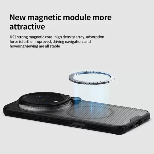 Nillkin CamShield Prop mágneses tok Honor Magic8 Pro fekete tok
