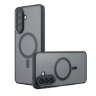Samsung Galaxy A57 5G - Techsuit PureFrost MagSafe - Fagyos Fekete tok