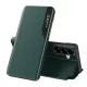 Samsung Galaxy A57 5G Techsuit eFold Series - Sötétzöld tok
