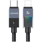 USAMS SJ776 PD 30W USB-C/Lightning 1.2m kábel, kopottas