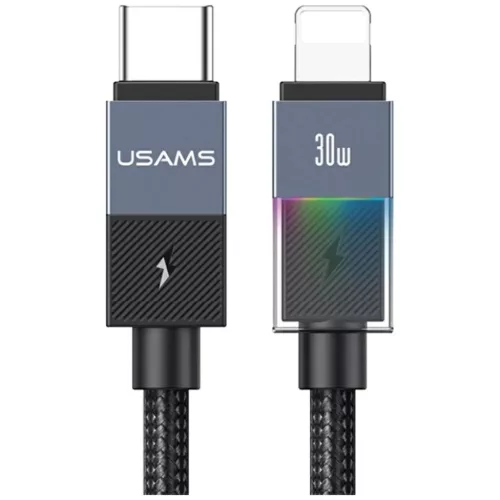 USAMS SJ776 PD 30W USB-C/Lightning 1.2m kábel, kopottas