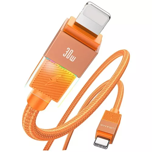 USAMS SJ776 PD 30W USB-C/Lightning 1.2m kábel, kopottas