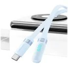 USAMS US-SJ653 USB-C / USB-C kábel kék