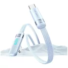 USAMS US-SJ653 USB-C / USB-C kábel kék
