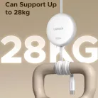 USB-C - USB-C kábel UGREEN L531, 100W, 5A, 1m, Fehér