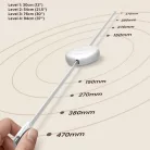 USB-C - USB-C kábel UGREEN L531, 100W, 5A, 1m, Fehér