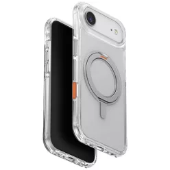   iPhone 17 Air UNIQ Swivix 360 Forgatható Állványos tok Átlátszó