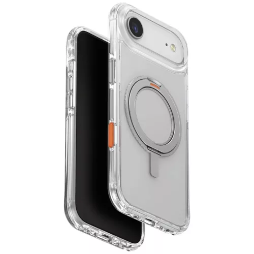 iPhone 17 Air UNIQ Swivix 360 Forgatható Állványos tok Átlátszó