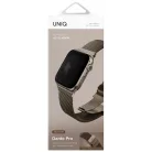 Apple Watch 42/41/40 mm UNIQ Dante Pro szíj rozsdamentes acél arany