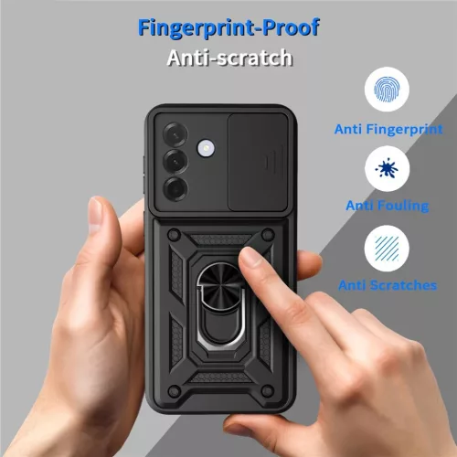 Samsung Galaxy A57 5G - Techsuit CamShield Series - Kék tok