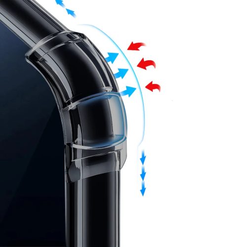 Samsung Galaxy S23 Ultra Smoke Black Techsuit Shockproof Clear Silicone MagSafe tok