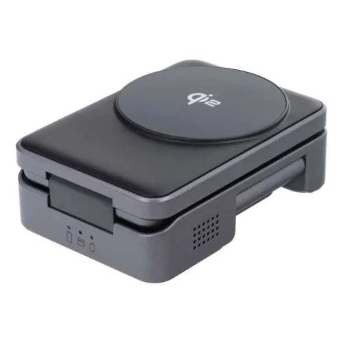 Forcell F-Energy 3 az 1-ben Flex Pro Qi2 MagSafe kompatibilis vezeték nélküli töltő (F-05) ezüst