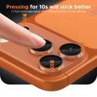 iPhone 17 Pro Tech-Protect Camfull Fit+ Prémium üvegfólia