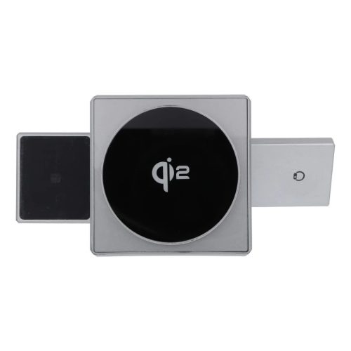 Forcell F-Energy 3 az 1-ben Rotation Cube Qi2 MagSafe-kompatibilis vezeték nélküli töltő (F-06) ezüst