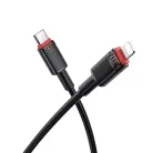 Borofone Kábel BX110 Beneficio - USB Lightning 2,4A 1 méter fekete